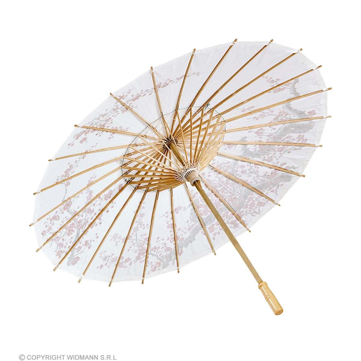 Ombrellino Legno e Carta con Decori Orientali cm.Ø84 |Widmann