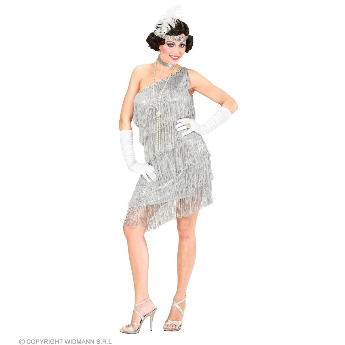 Costume Charleston Argento |Widmann