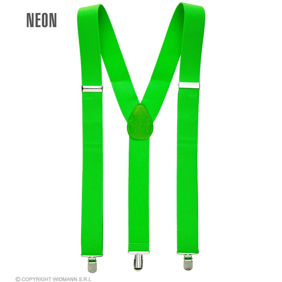 Bretelle Verdi Fluo Elasticizzate |Widmann