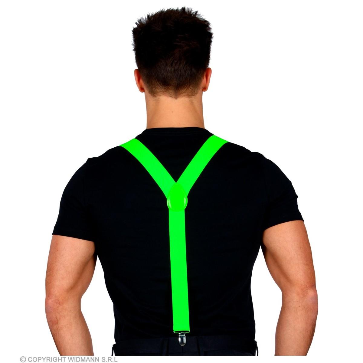 Bretelle Verdi Fluo Elasticizzate |Widmann