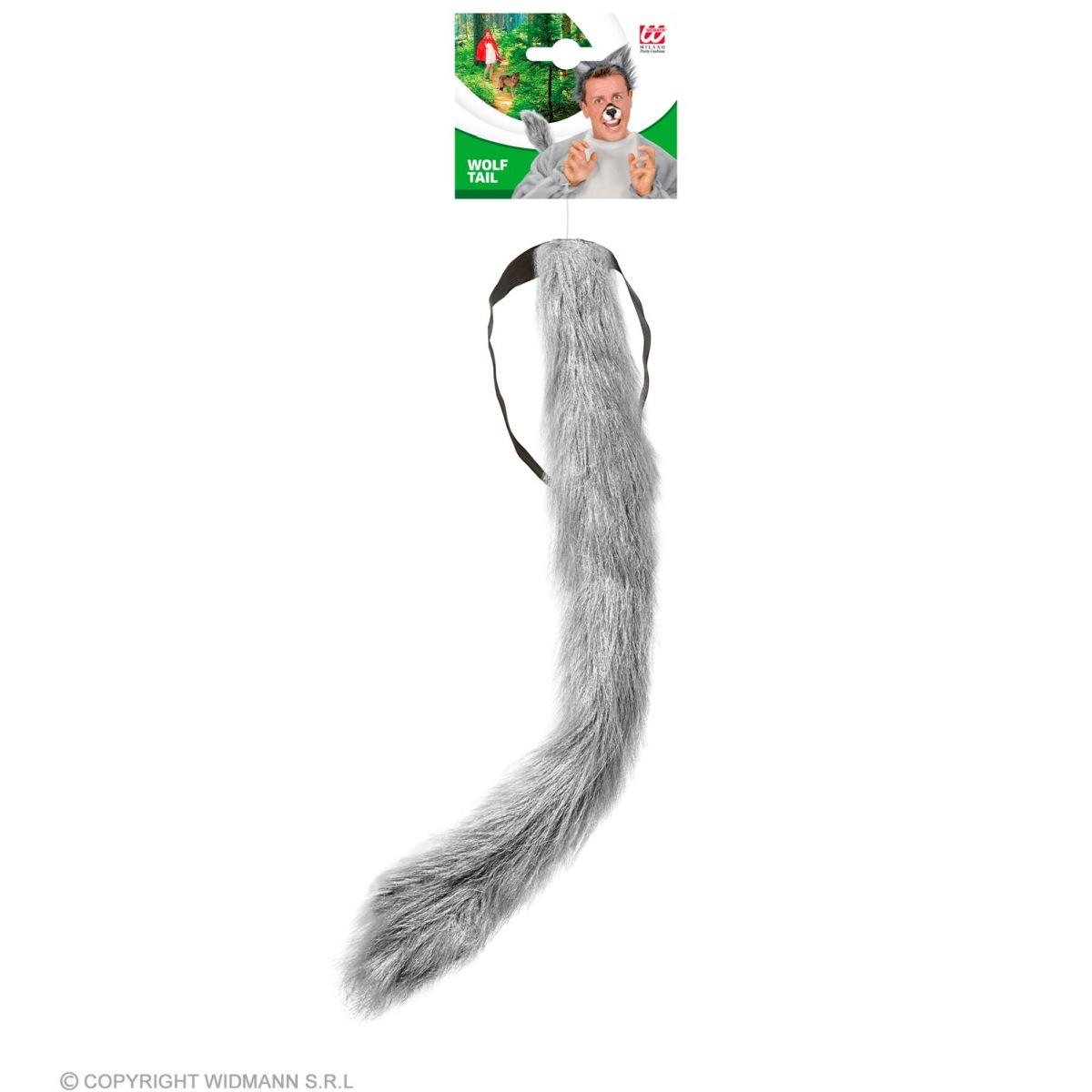 Coda Lupo Grigia Peluches cm.55 |Widmann