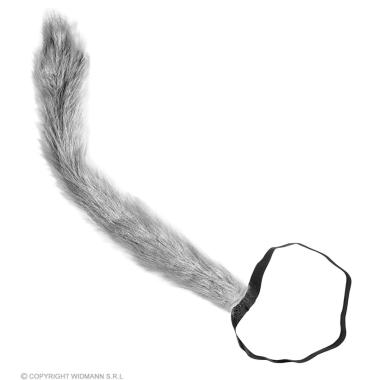 Coda Lupo Grigia Peluches cm.55 |Widmann