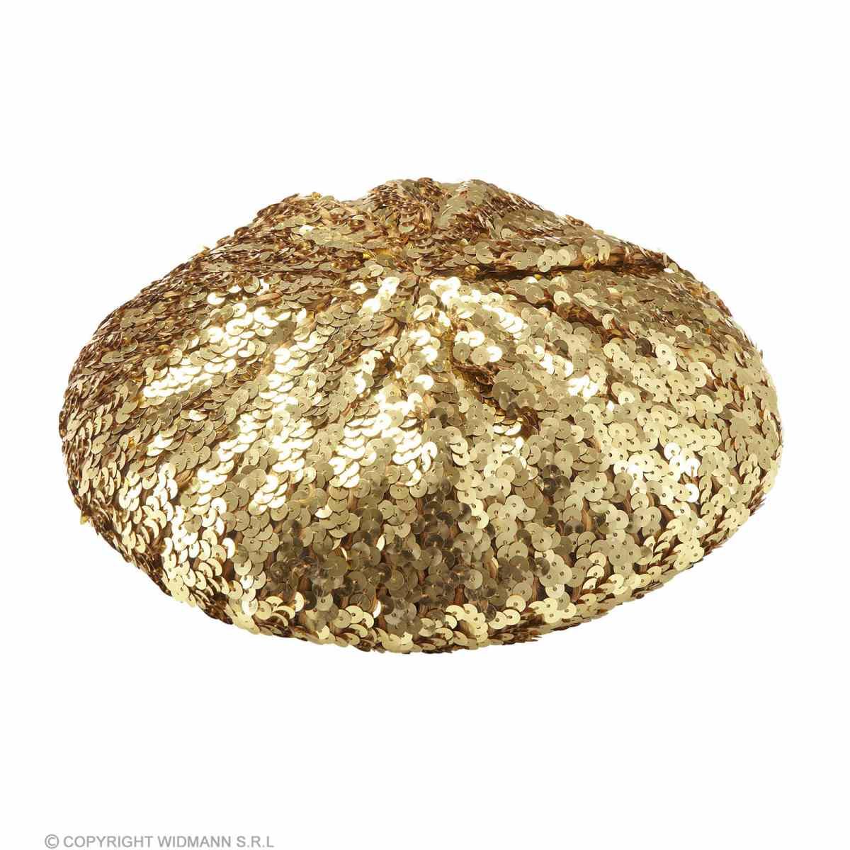 Cappello Basco Paillettes Oro |Widmann