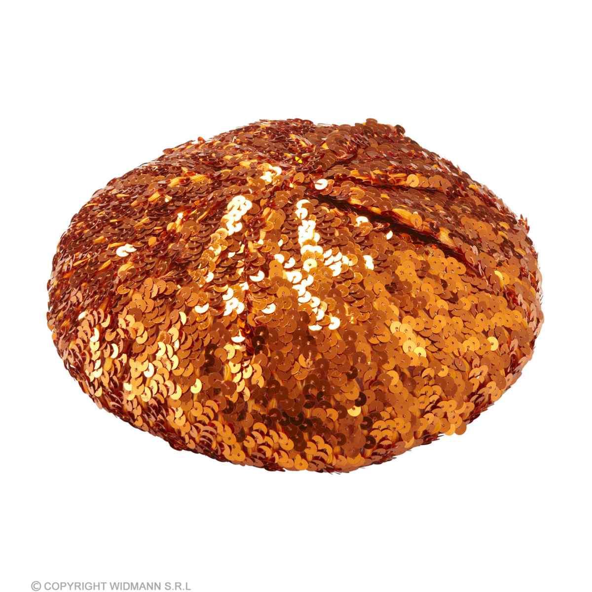 Cappello Basco Paillettes Rame |Widmann