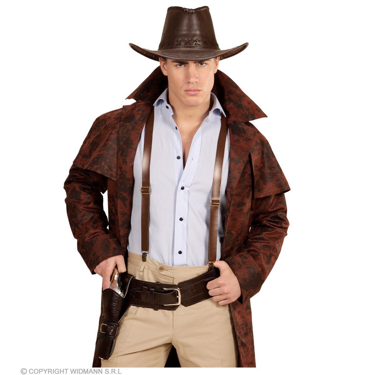 Bretelle Similpelle Marroni |Widmann