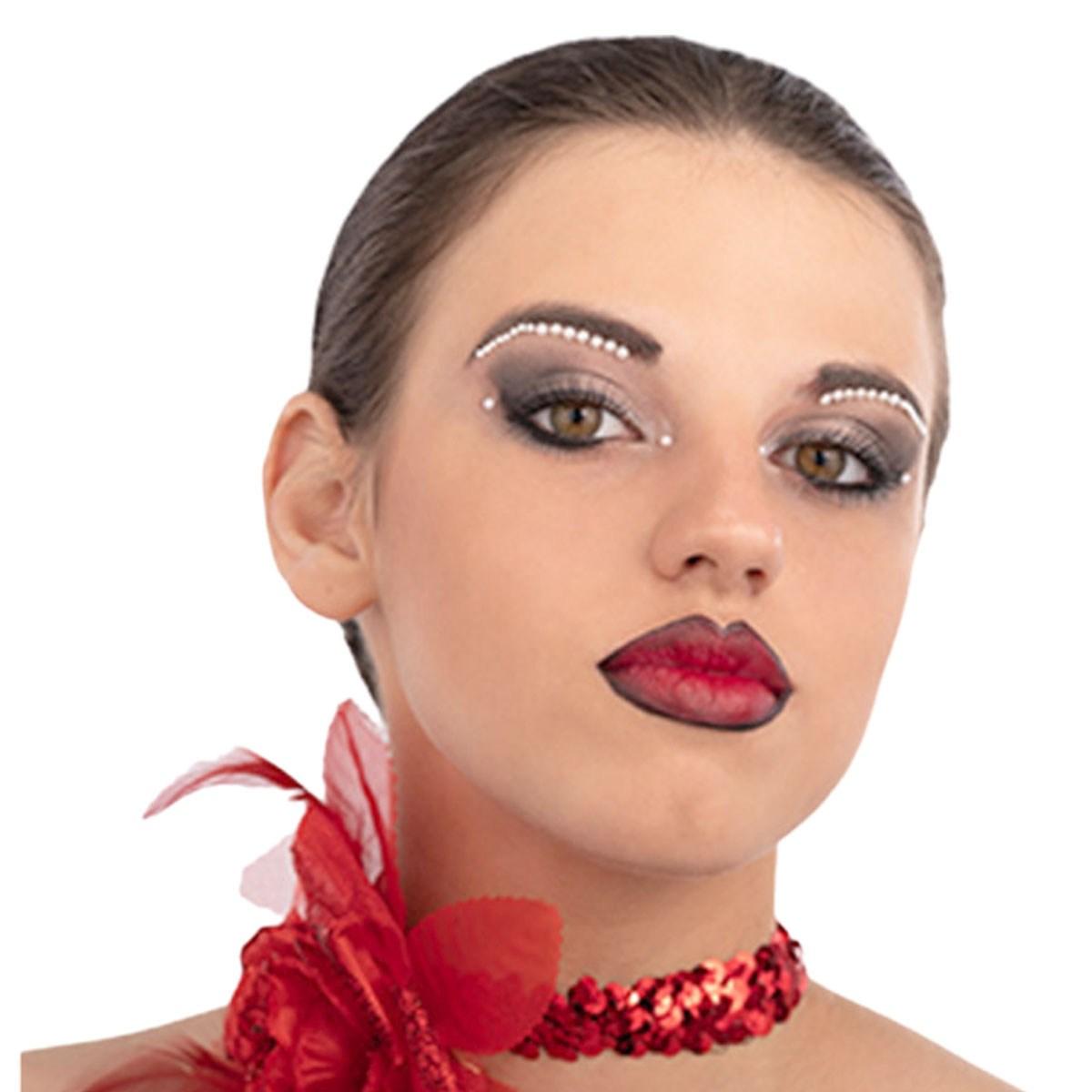 Trucco Decorazioni Adesive Viso Crystal |Carnival Toys