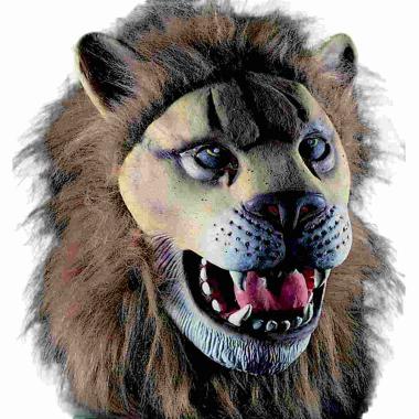 Maschera Viso Lattice Leone |Carnival Toys