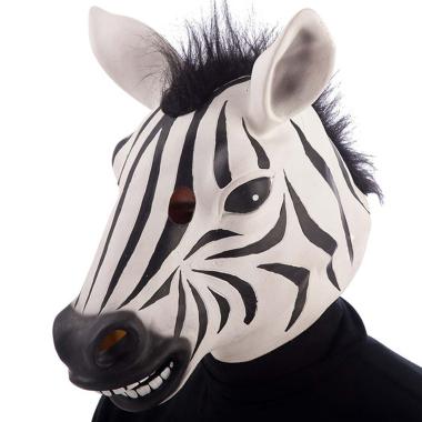 Maschera Viso Lattice Zebra |Carnival Toys