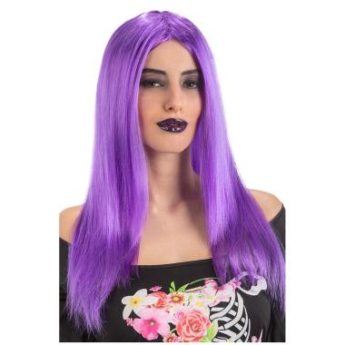 Parrucca Viola Liscia |Carnival Toys