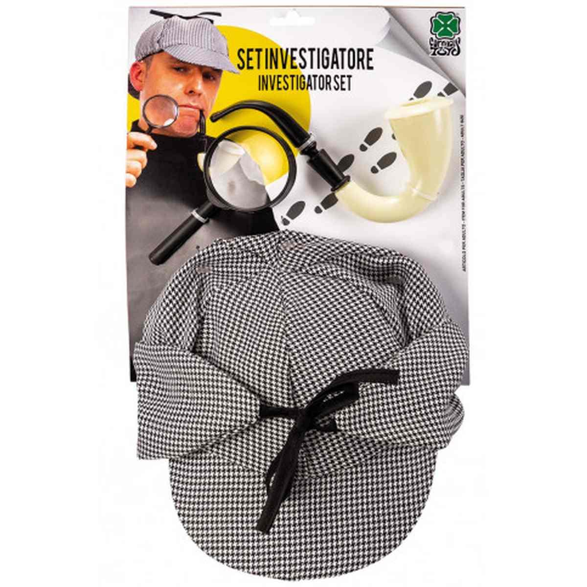 Travestimento Investigatore Set pz.3 |Carnival Toys