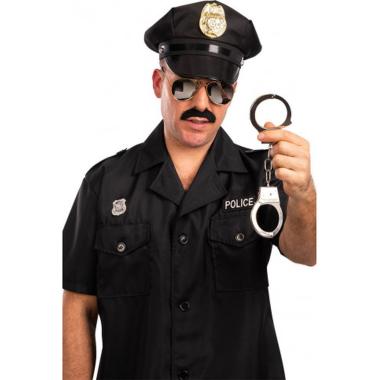Costume Poliziotto con Cappello Manette Baffi e Occhiali 181 |Carnival Toys
