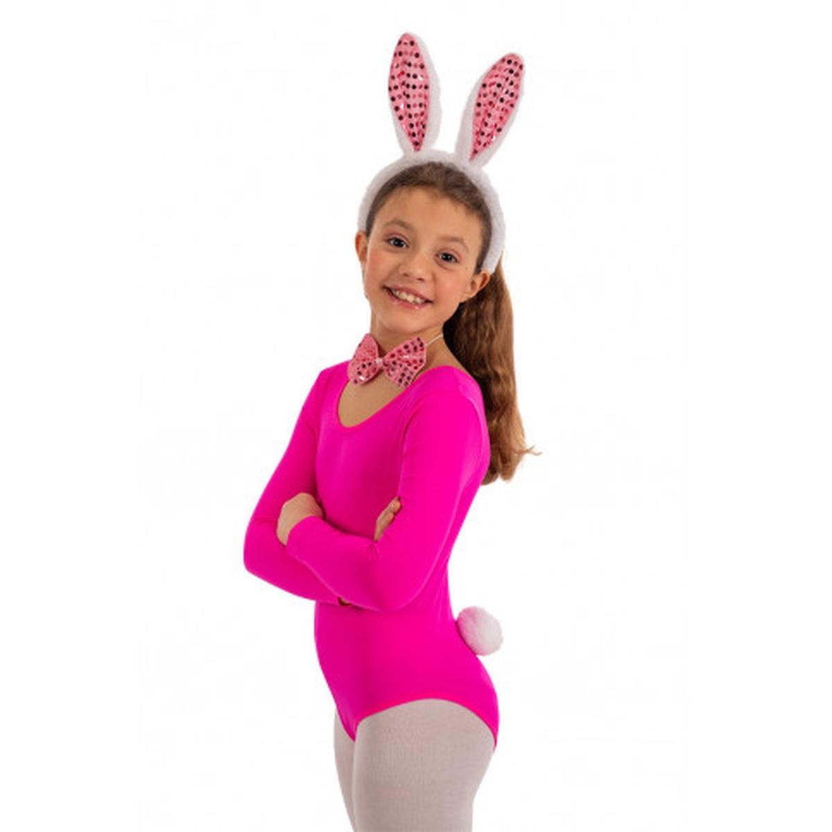 Coniglietta con Cerchietto Papillon e Coda |Carnival Toys