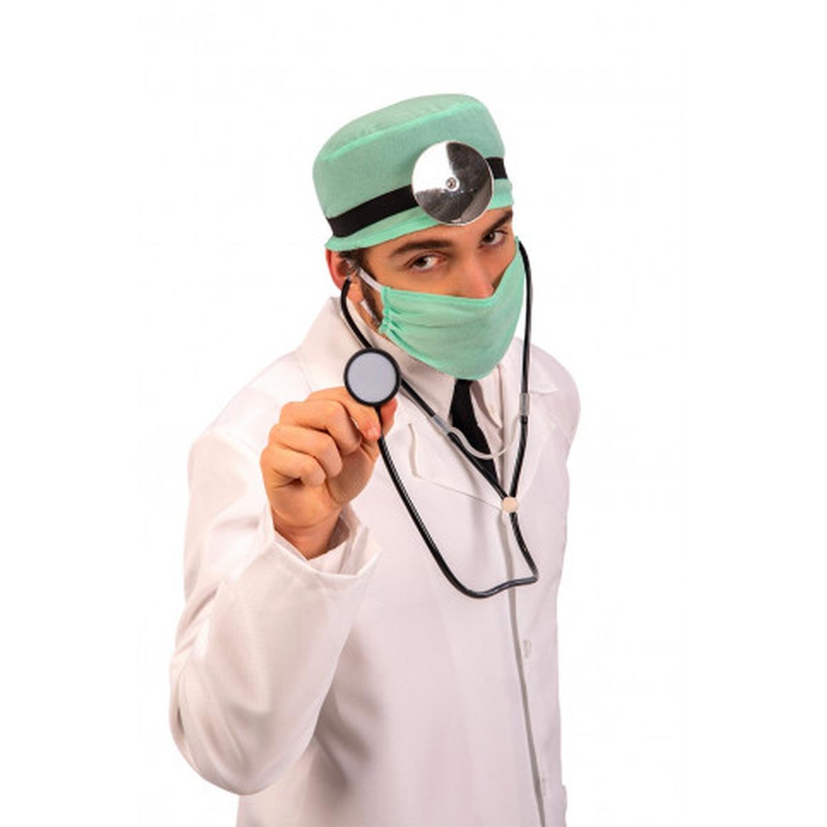 Dottore Set con Cuffia e Strumenti |Carnival Toys