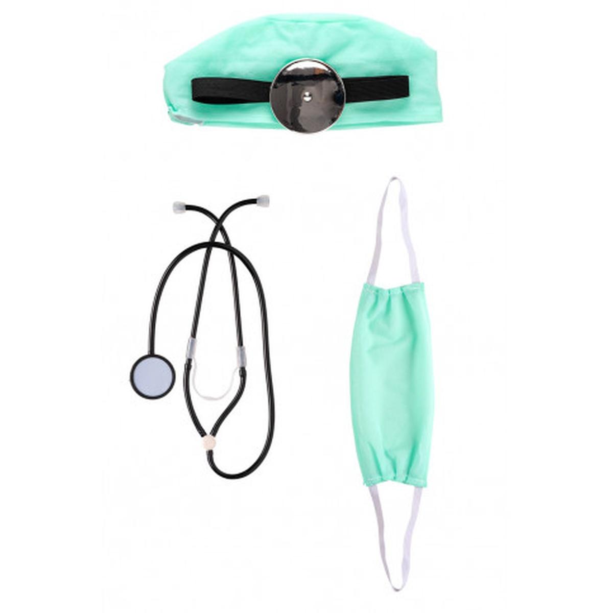 Dottore Set con Cuffia e Strumenti |Carnival Toys