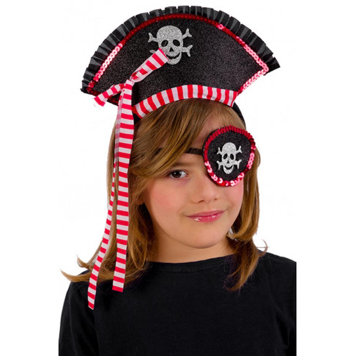 Cerchietto Piratessa con Benda |Carnival Toys
