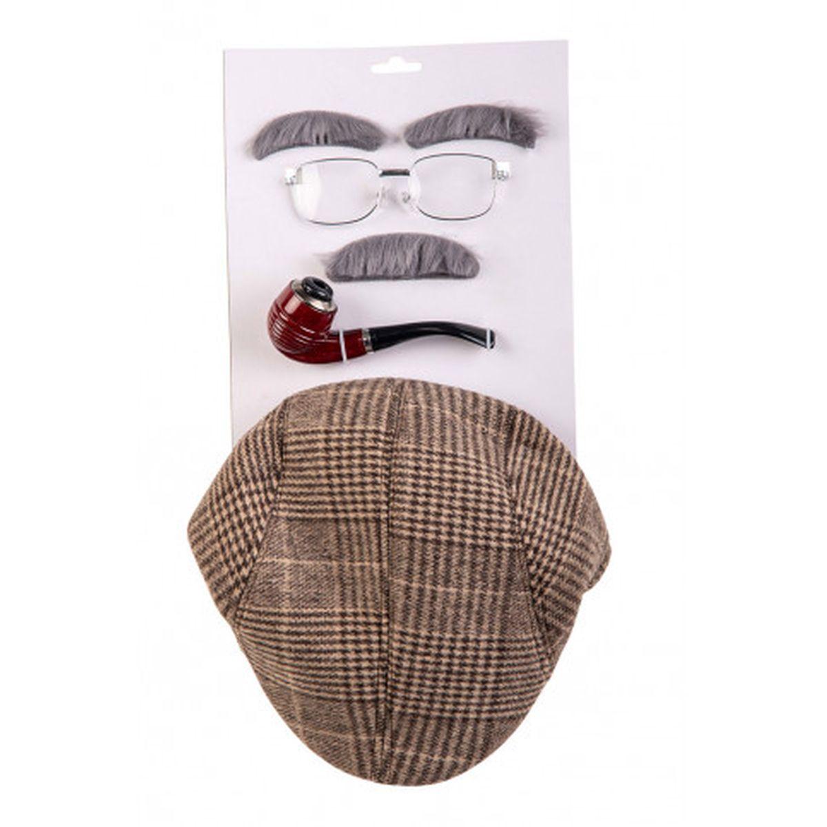 Vecchietto con Cappello Occhiali e Accessori |Carnival Toys