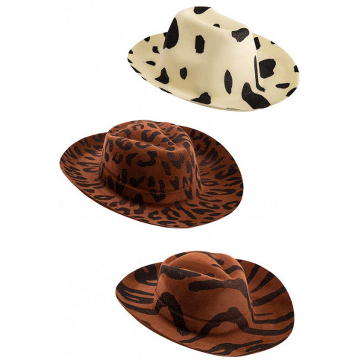 Cappello Cowboy Scamosciato 3 Modelli |Carnival Toys