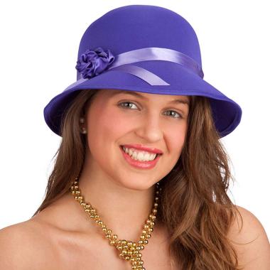 Cappello Anni '20 Viola |Carnival Toys