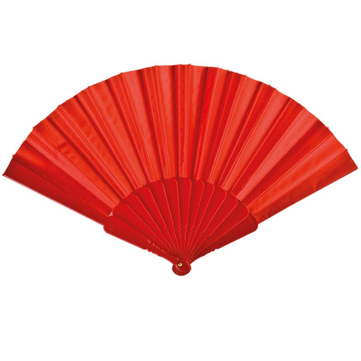 Ventaglio Tessuto Rosso |Carnival Toys