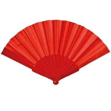 Ventaglio Tessuto Rosso |Carnival Toys
