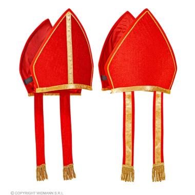 Cappello Papale Mitra Rosso |Widmann