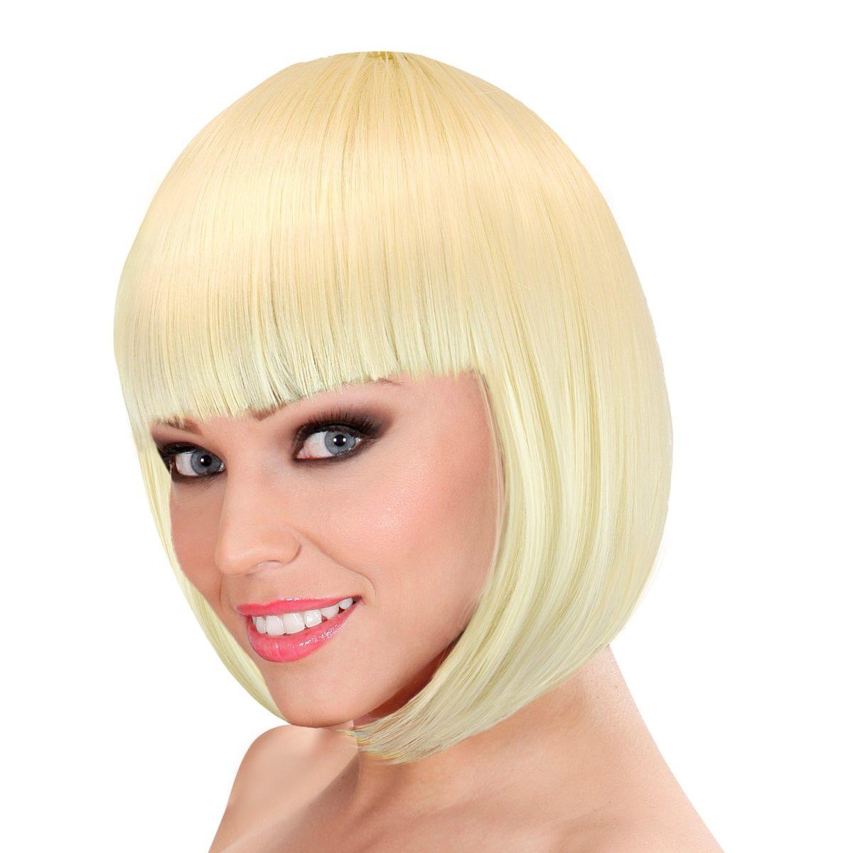 Parrucca Caschetto Lou Lou Bionda con Frangia |Widmann