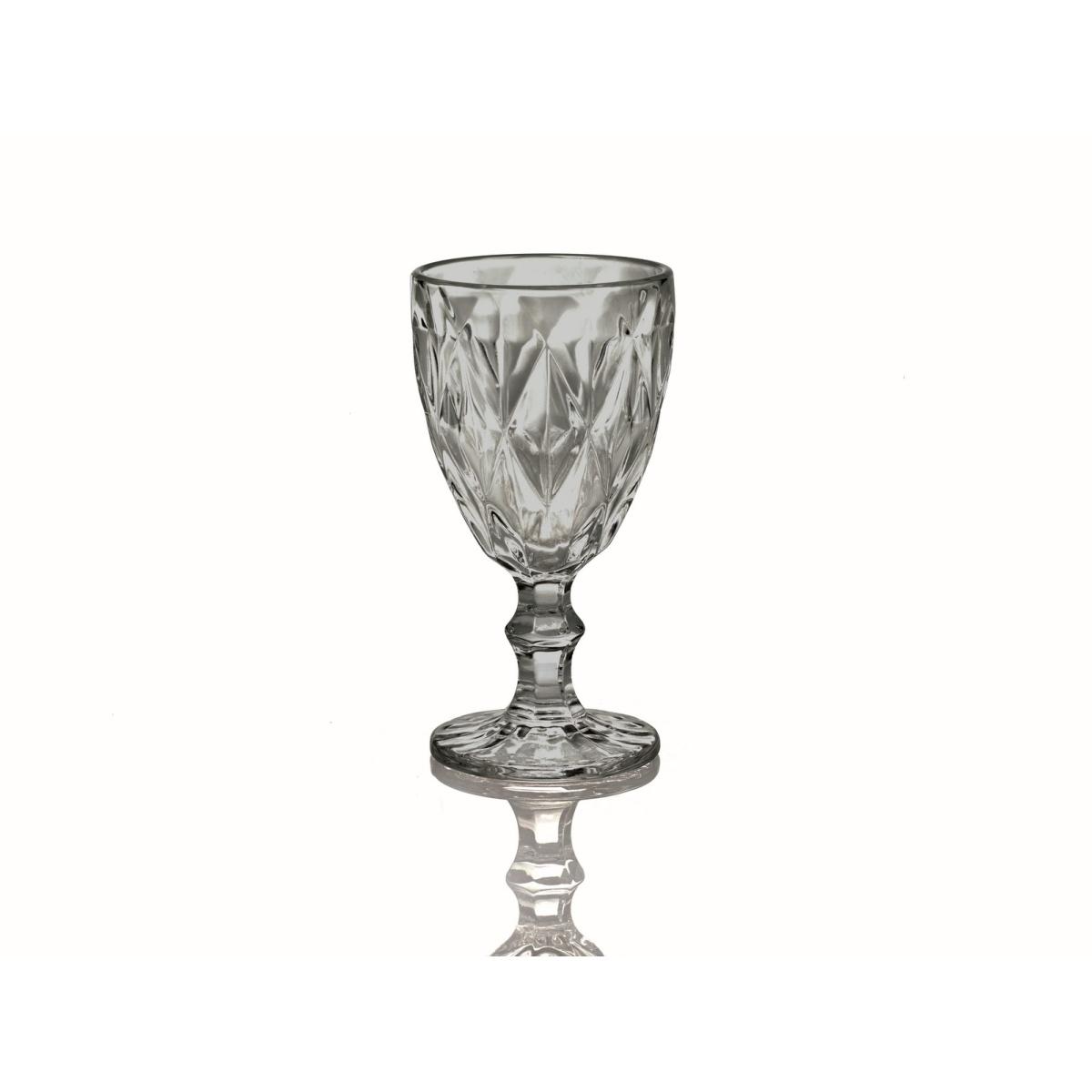 Bicchiere Vetro Singolo Calice Loira Grigio ml.290 | Allreds