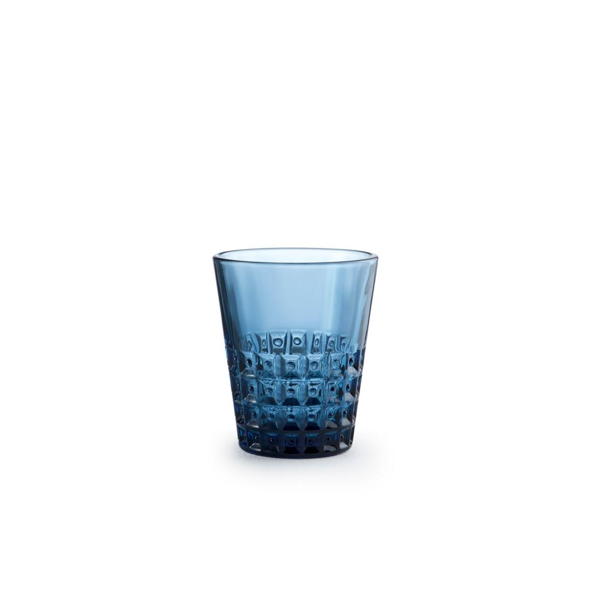 Bicchiere Vetro Singolo Acqua Windsor Blu ml.250 | Allreds