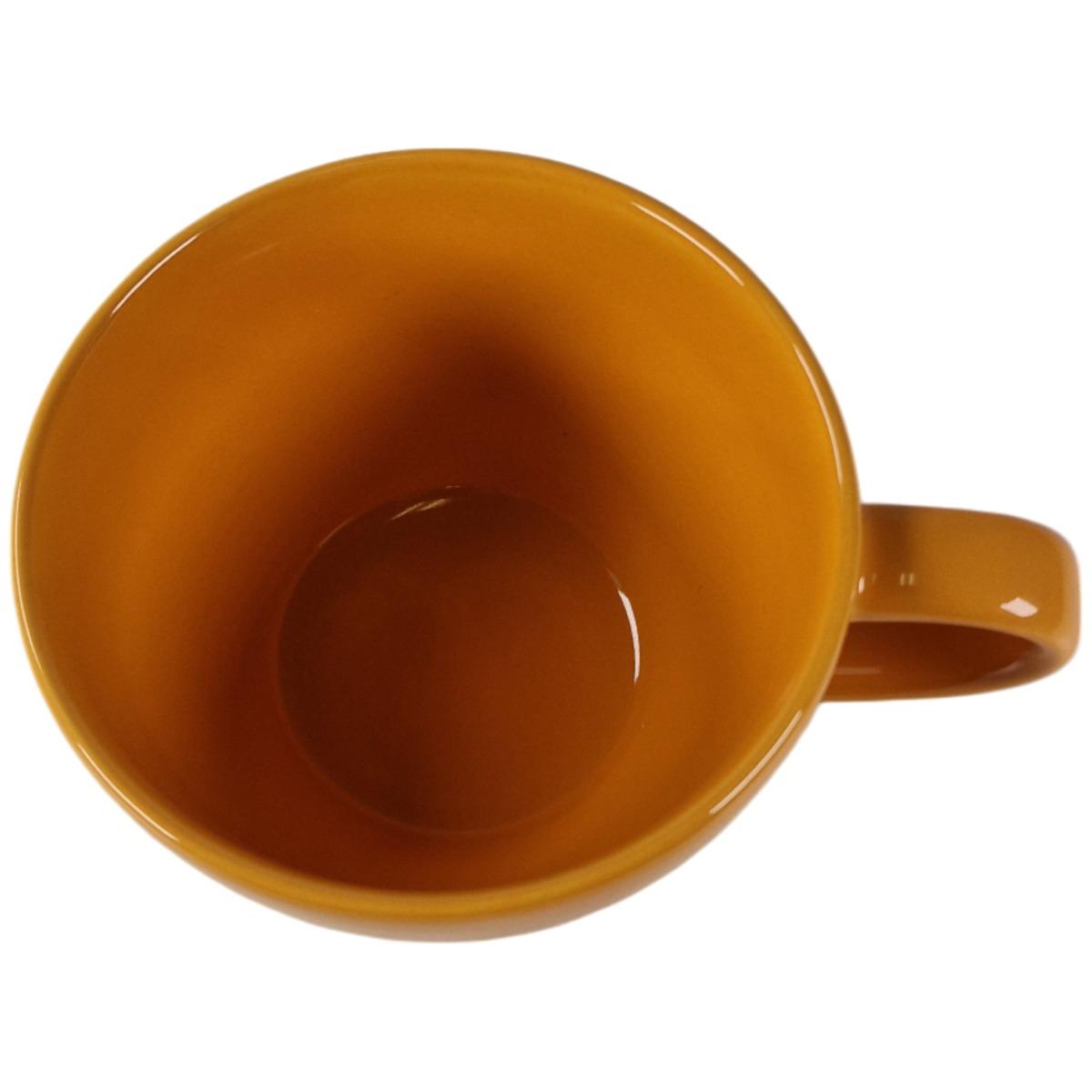 Tazza Colazione Jumbo con Manico Arancione ml.400 | Allreds