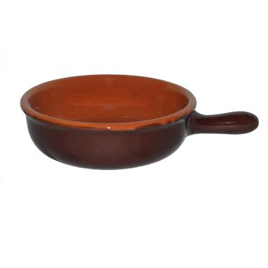Casseruola Terracotta cm.16 Valdelsa con Manico