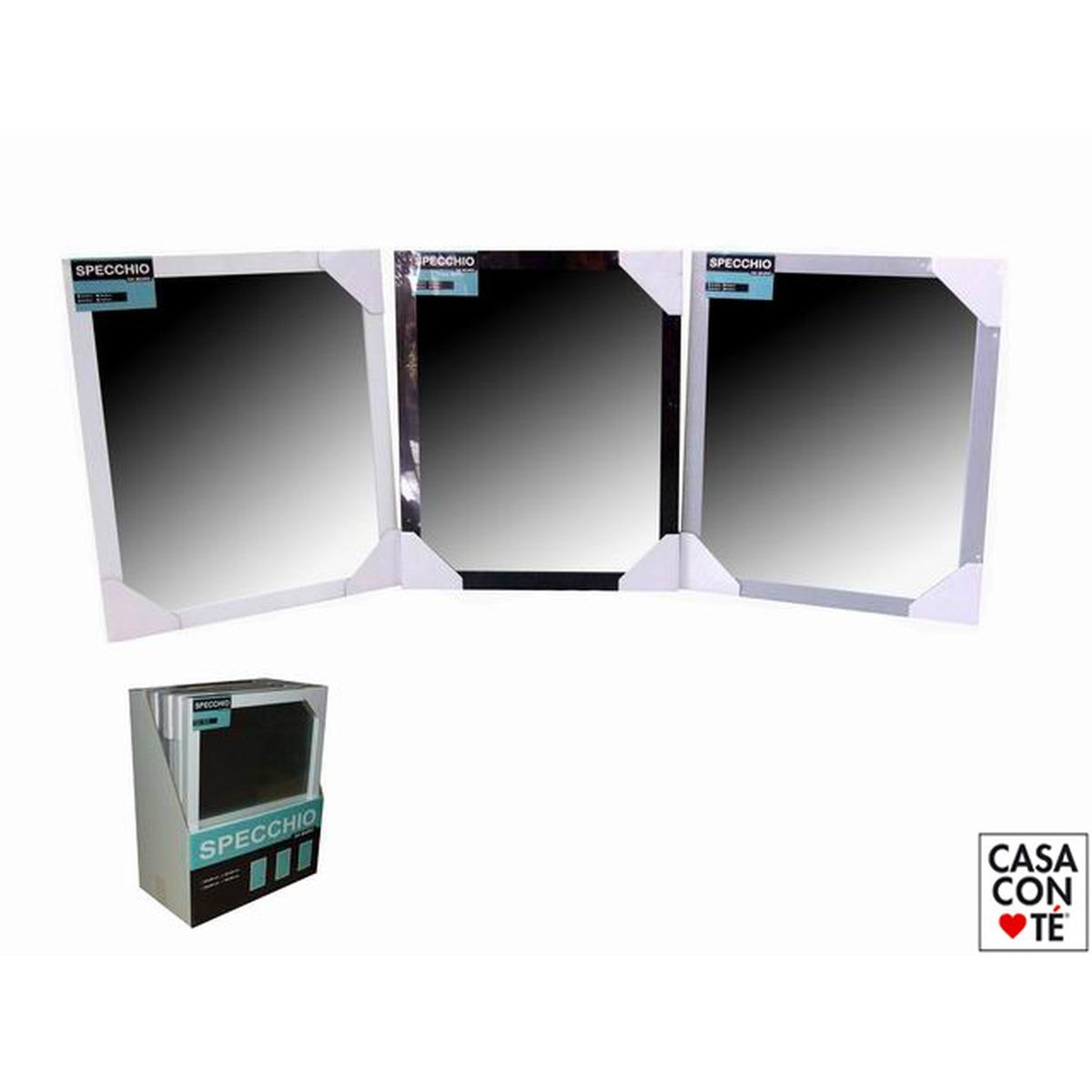 Specchio Da Muro Legno 40x50 4 Color Assortiti | Casa Conte