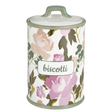Biscottiera Ceramica Stoneware Rose cm.Ø13xh21 | Montemaggi