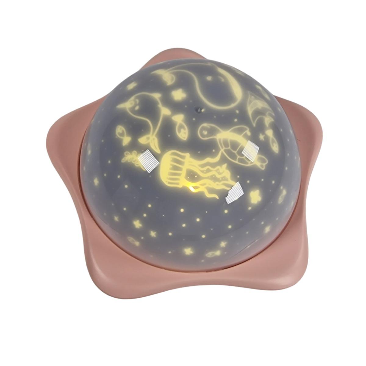 Proiettore LED Interno con 7 Filtri con Mini Cavetto USB cm.16x9 |Mascagni