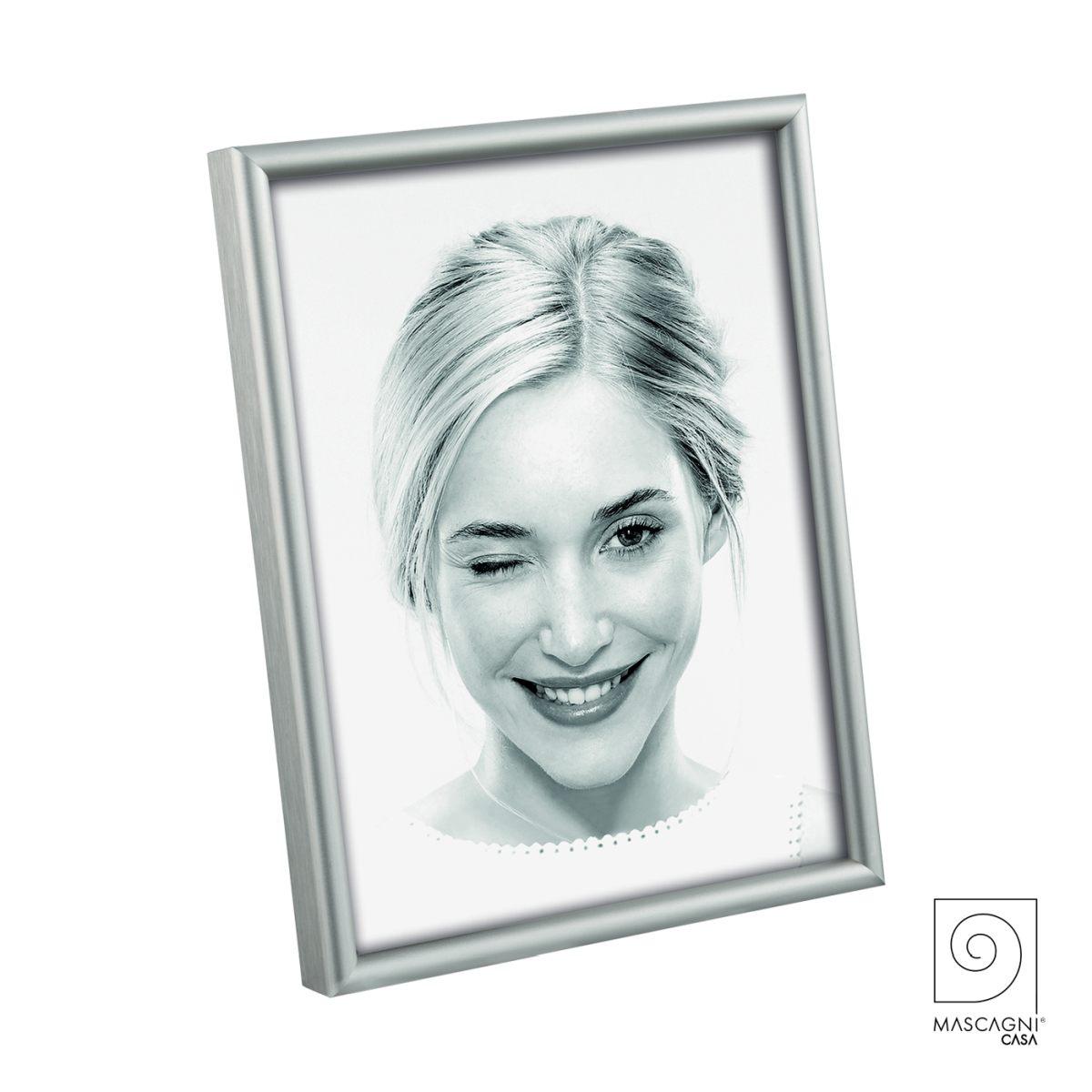 Cornice Metallo cm.13x18 Argento Opaco | Mascagni