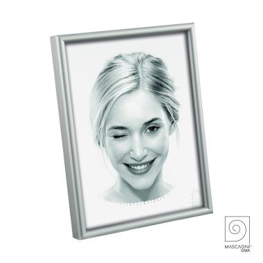 Cornice Metallo cm.13x18 Argento Opaco | Mascagni