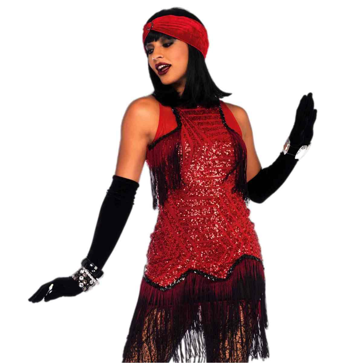 Costume Charleston Gatsby Rosso |Leg Avenue
