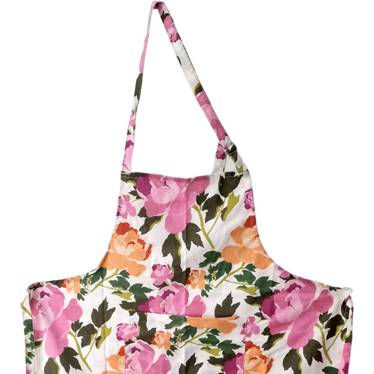 Grembiule Fantasia con Rose 80x85 | Montemaggi