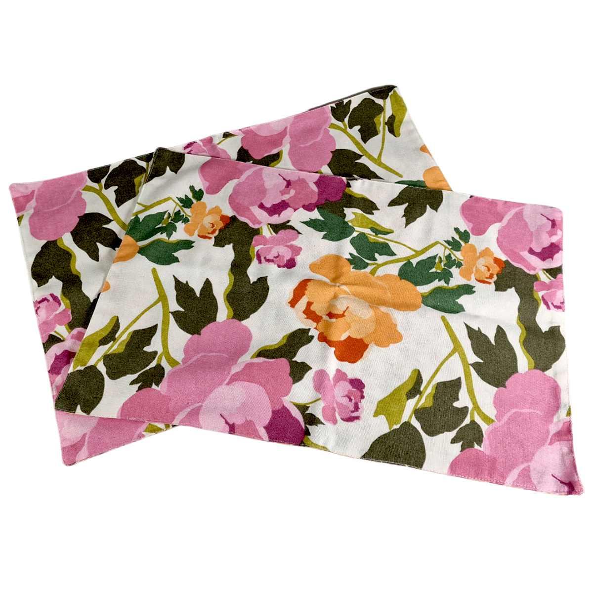 Tovaglietta Americana Cotone con Rose cm.33x48 Set pz.2 | Montemaggi