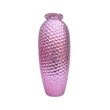 Vaso Ceramica Rosa Alto cm.18x53 |Ambienti Glamour