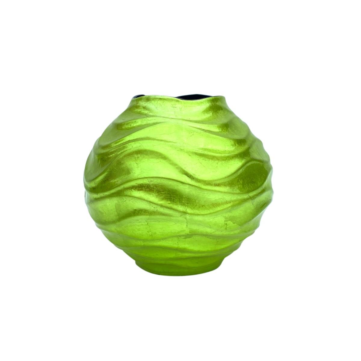 Vaso Ceramica Verde Lime cm.22x23 | Ambienti Glamour