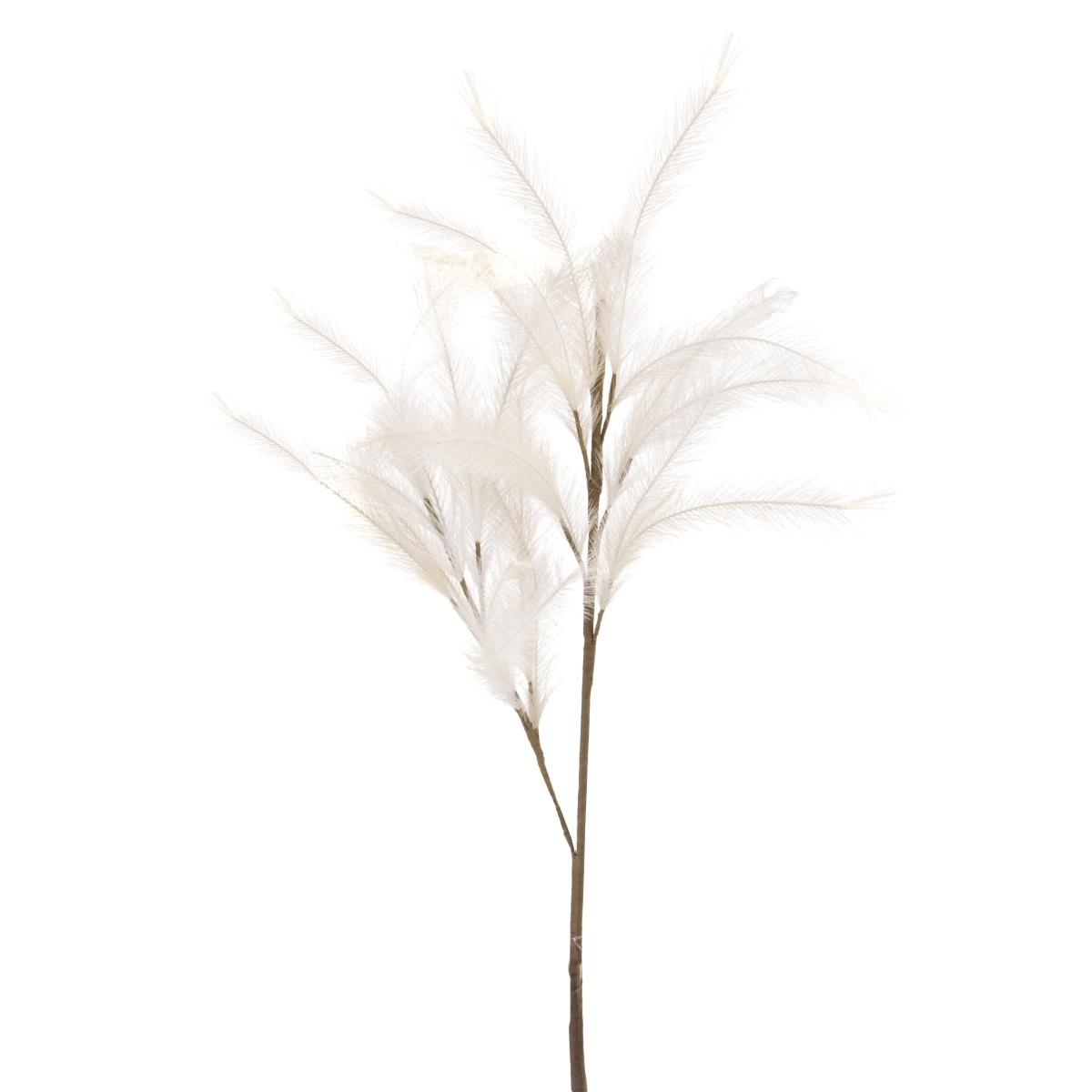 Fiore Rametto Piuma Pampas Bianco cm.115 | Bianchi Dino