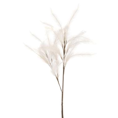 Fiore Rametto Piuma Pampas Bianco cm.115 | Bianchi Dino