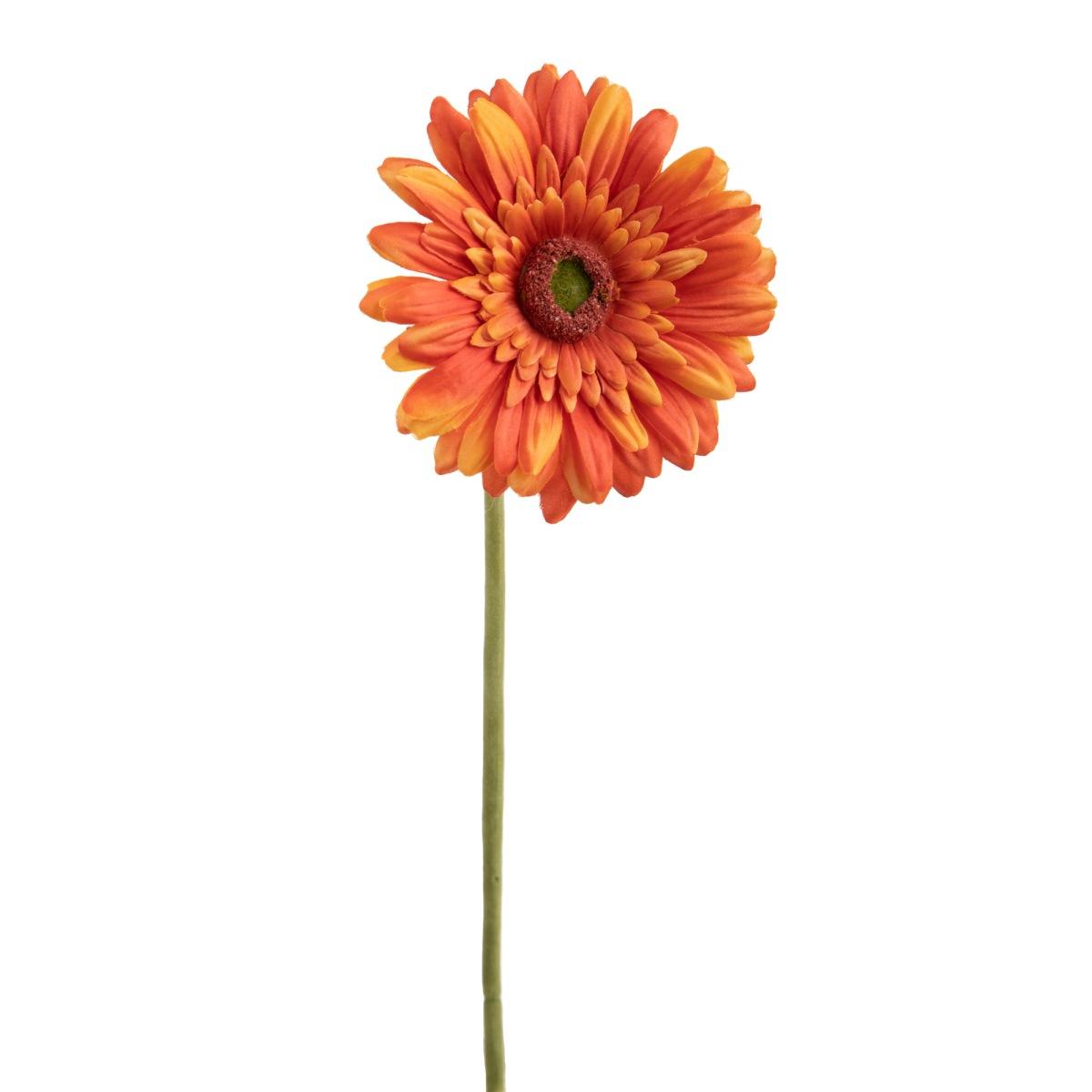 Fiore Gerbera Arancione cm.62 | Bianchi Dino