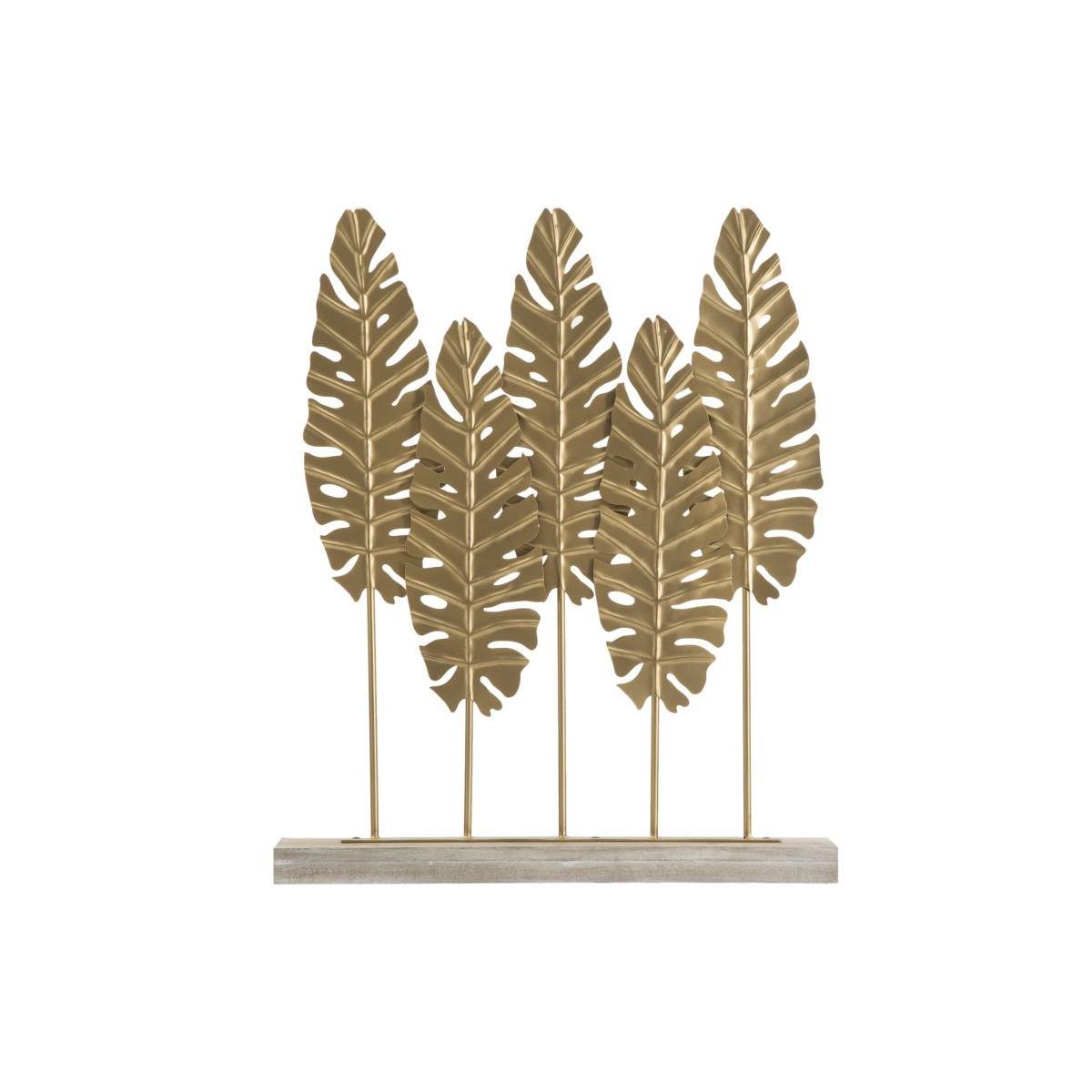 Scultura Long Leaf cm.47x10x57,5 |Mauro Ferretti