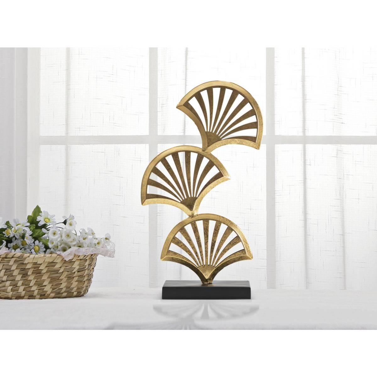 Scultura Foglia Triply cm.23,5x10x44 |Mauro Ferretti