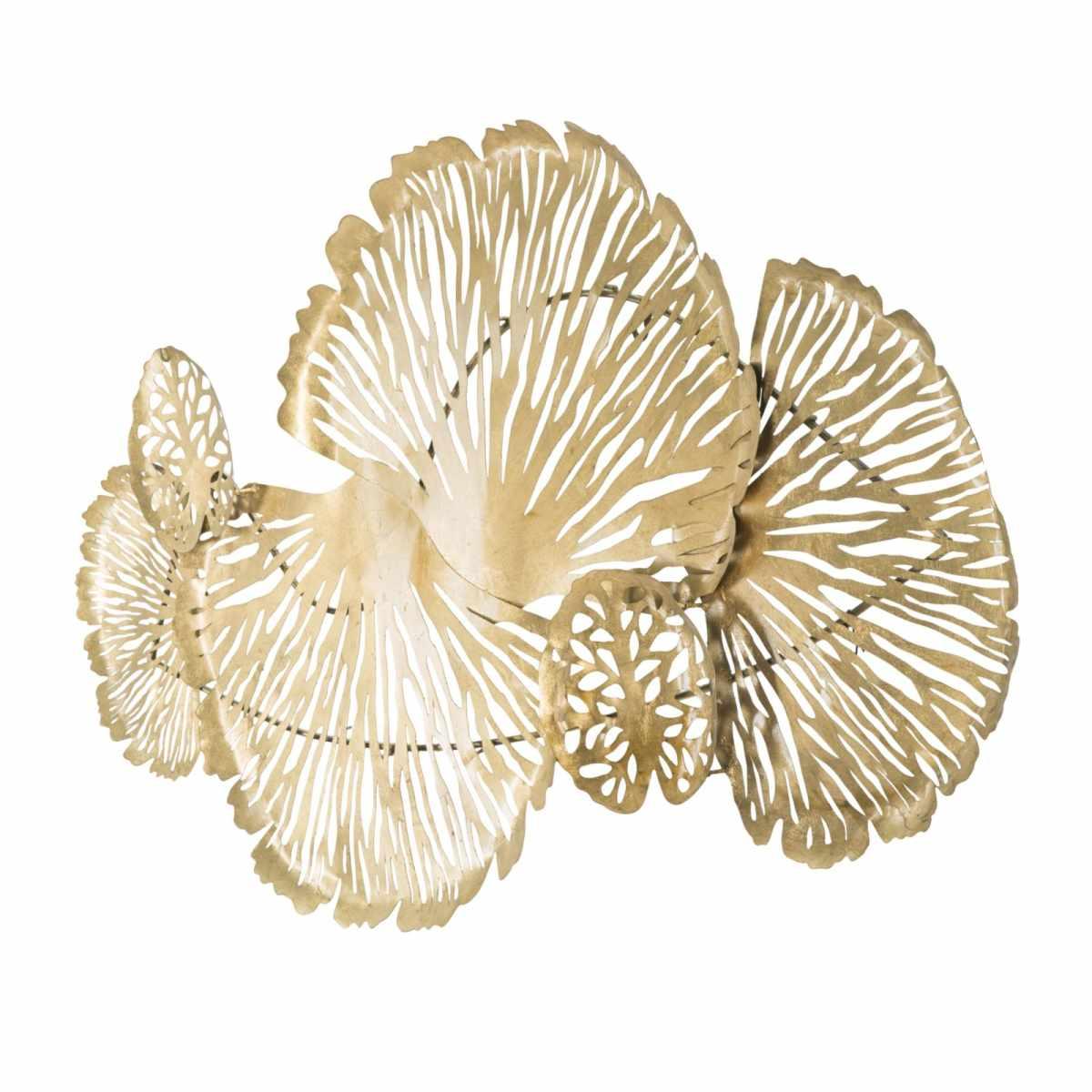 Quadro Pannello In Ferro Iris Orizzontale cm.115x5x64 |Mauro Ferretti