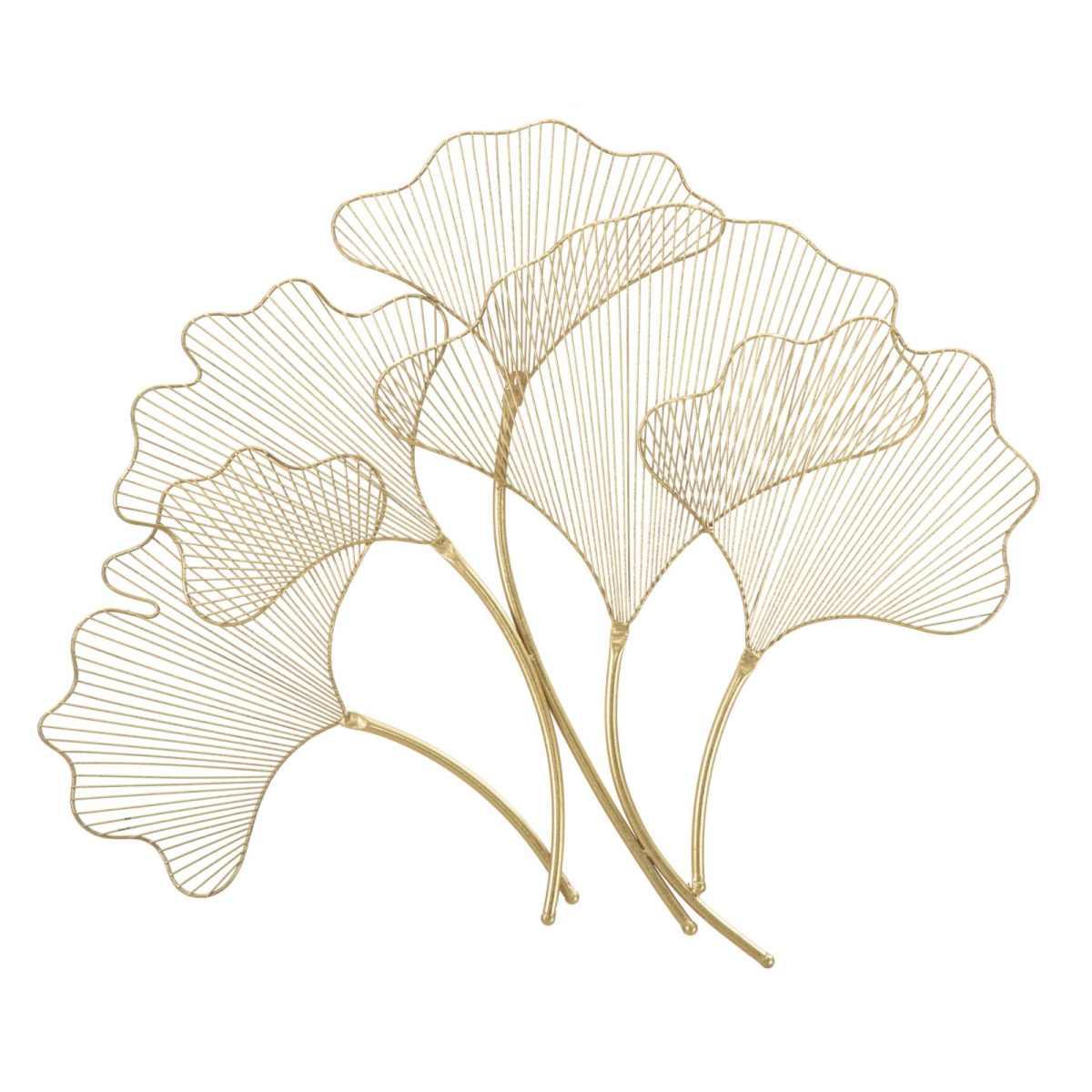 Quadro Pannello In Ferro Glam Leaf cm.79x5x68 |Mauro Ferretti