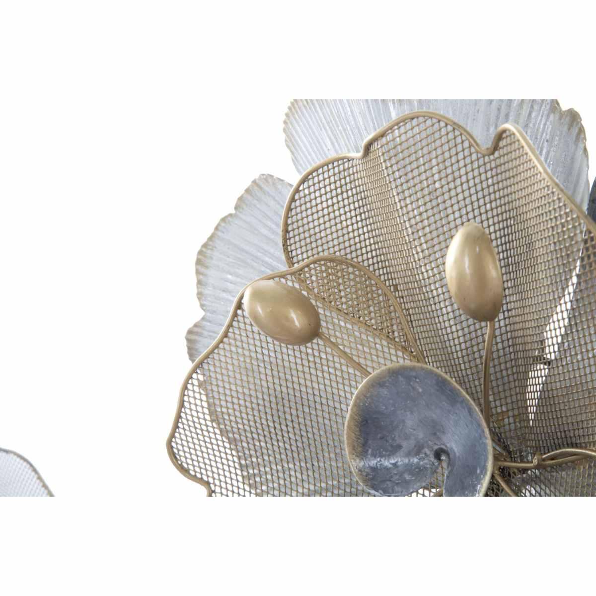 Quadro Pannello In Ferro Flowery cm.119x8x60 |Mauro Ferretti