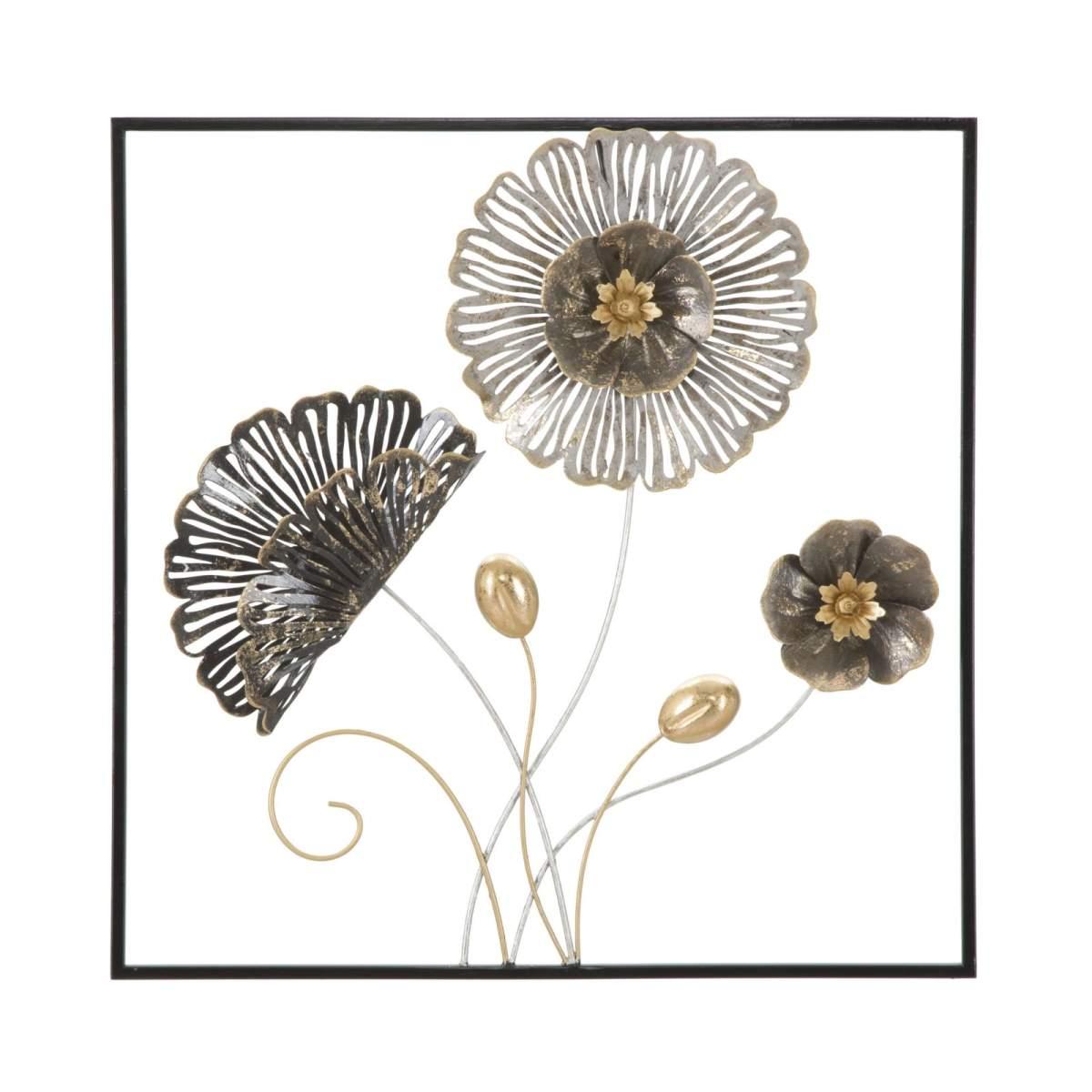 Quadro Pannello In Ferro Square cm.50x5,5x50 |Mauro Ferretti