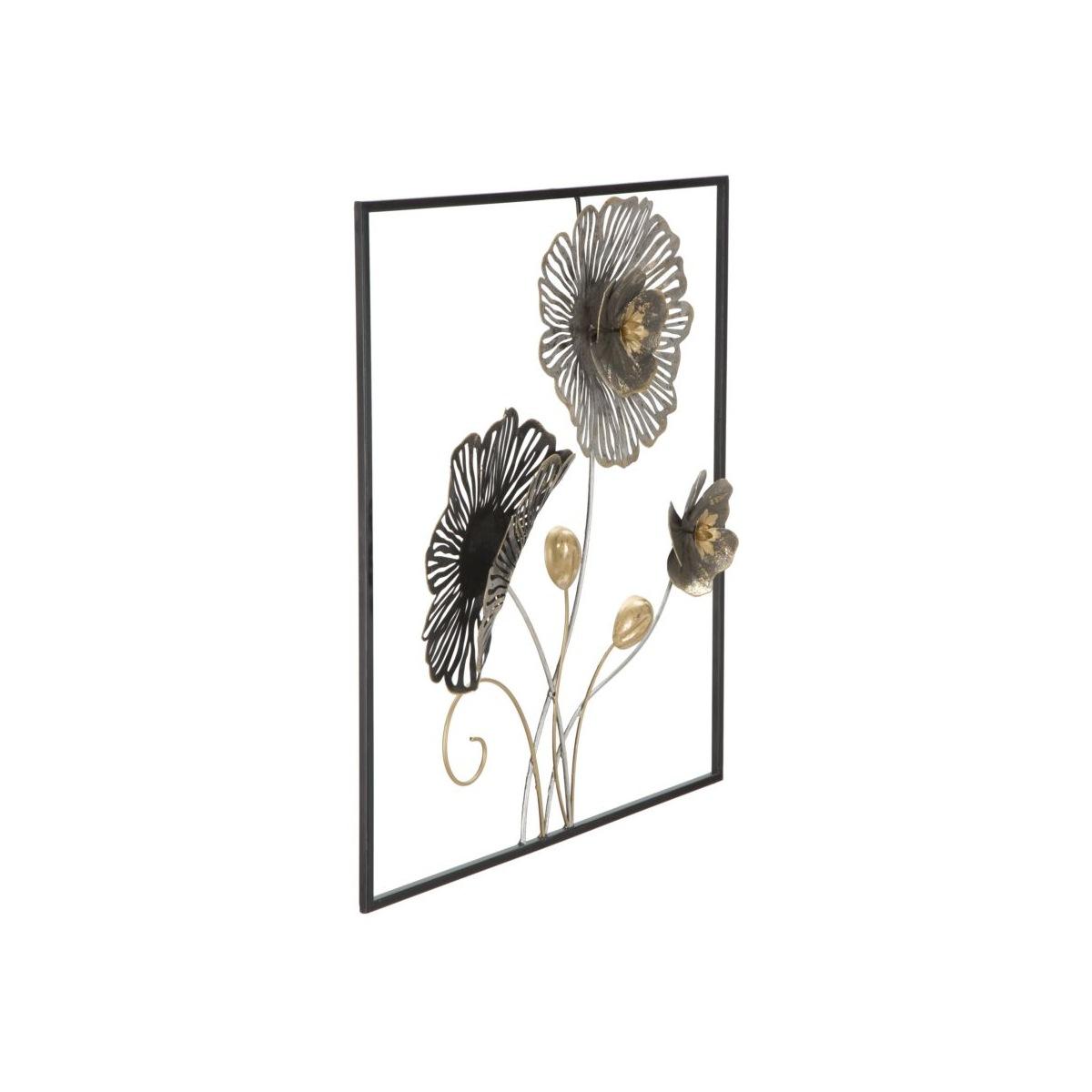 Quadro Pannello In Ferro Square cm.50x5,5x50 |Mauro Ferretti